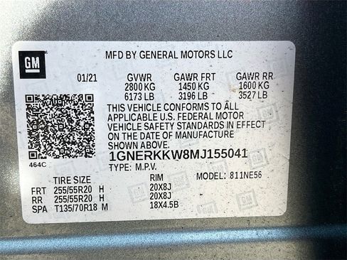 Used 2021 Chevrolet Traverse Premier image 35