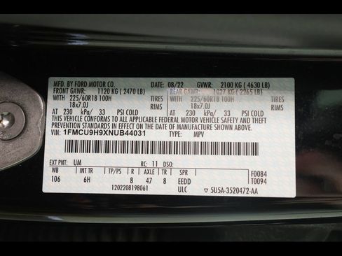 Used 2022 Ford Escape SEL AWD/4WD image 33