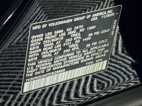 New 2026 Volkswagen Atlas Peak Edition image 34