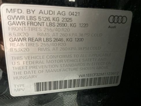 Used 2021 Audi Q3 2.0T Premium Plus w/ Premium Plus Package image 33