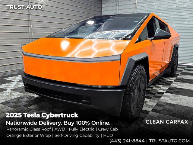 Used 2025 Tesla Cybertruck AWD Crew Cab image 1