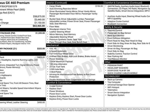Used 2023 Lexus GX 460 Premium w/ Premium Package image 1