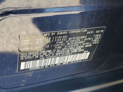 Used 2018 Subaru Outback 2.5i Premium image 36