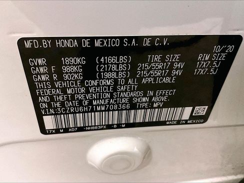 Used 2021 Honda HR-V EX-L image 32