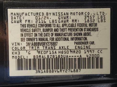 Used 2024 Nissan Sentra S FWD image 33