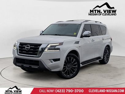 Certified 2022 Nissan Armada Platinum w/ Captain's Chairs Package