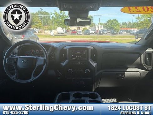 Used 2023 Chevrolet Silverado 1500 Custom w/ Rally Edition AWD/4WD image 9