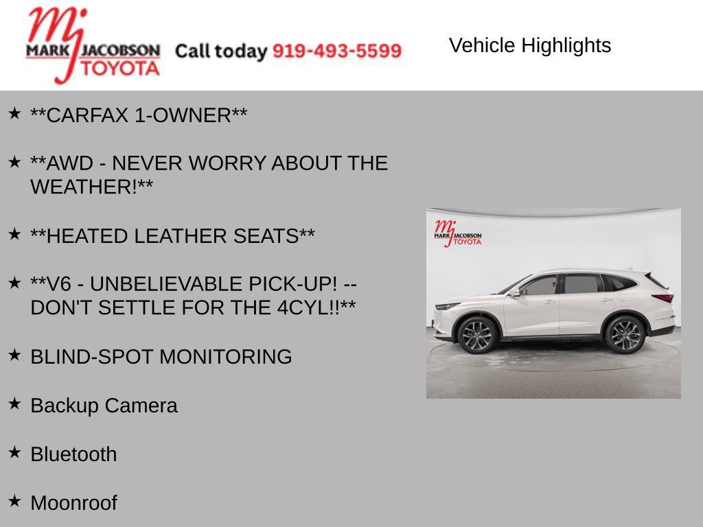 Used 2024 Acura MDX w/ Technology Package AWD/4WD image 6