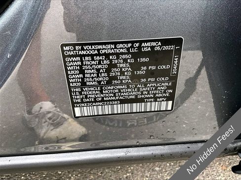 Used 2022 Volkswagen Atlas Cross Sport SE AWD/4WD image 30