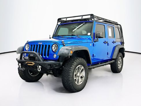 Used 2015 Jeep Wrangler Unlimited Rubicon w/ Connectivity Group AWD/4WD image 3