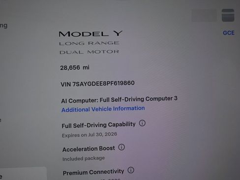 Used 2023 Tesla Model Y Long Range AWD/4WD image 30