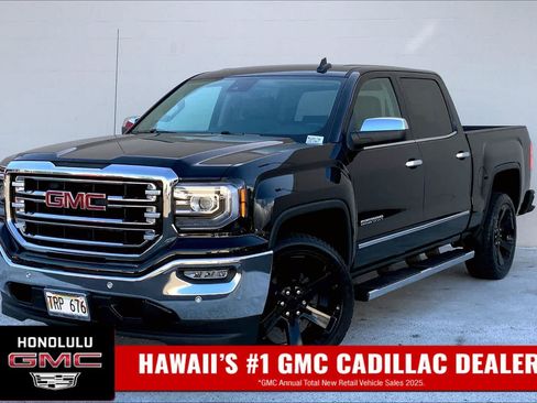 Used 2018 GMC Sierra 1500 SLT w/ Enhanced Driver Alert Package RWD image 1