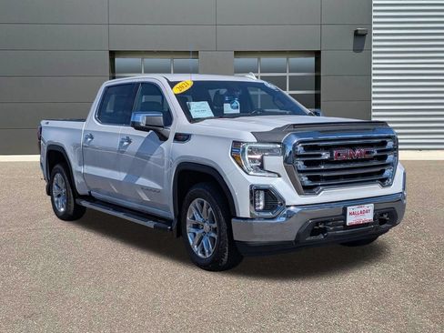Used 2021 GMC Sierra 1500 SLT w/ SLT Premium Package AWD/4WD image 3