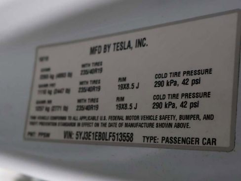 Used 2020 Tesla Model 3 Long Range image 48