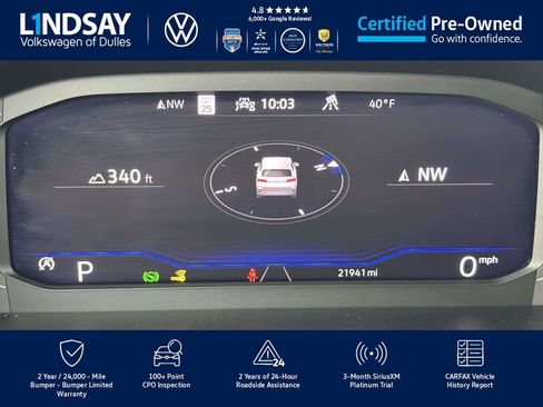 Certified 2023 Volkswagen Taos SEL image 25