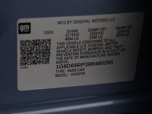 Used 2024 Cadillac CT4 V Blackwing w/ Climate Package RWD image 26