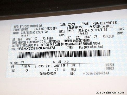 Used 2024 Ford Transit 350 XLT RWD image 31