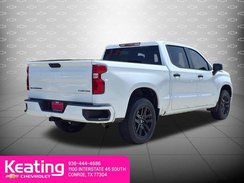Used 2024 Chevrolet Silverado 1500 Custom w/ LPO, Dark Essentials Package RWD image 7