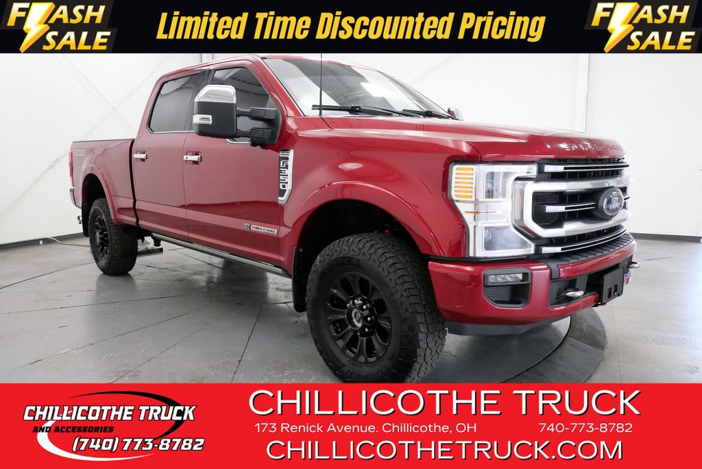 Used 2022 Ford F350 Platinum w/ Tremor Off-Road Package AWD/4WD image 1