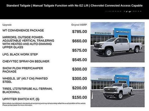 New 2026 Chevrolet Silverado 2500 W/T w/ WT Convenience Package image 12