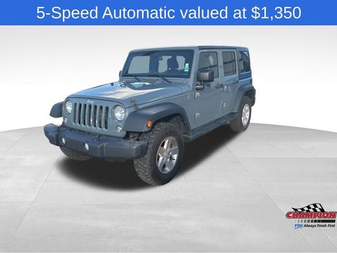 Used 2015 Jeep Wrangler Unlimited Sport w/ Quick Order Package 24S image 3