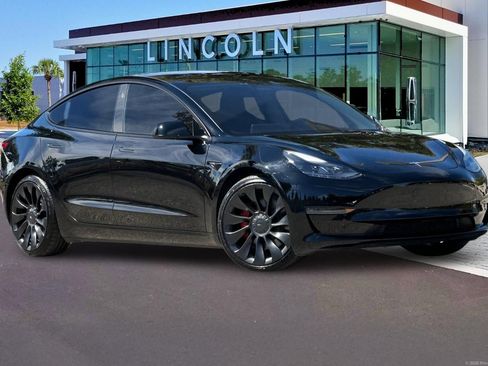 Used 2023 Tesla Model 3 Performance AWD/4WD image 2