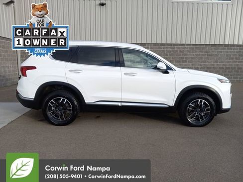 Used 2022 Hyundai Santa Fe Blue image 2