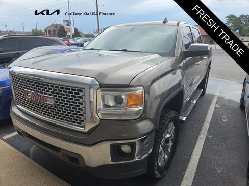 Used 2015 GMC Sierra 1500 SLT w/ SLT Crew Cab Value Package RWD image 4