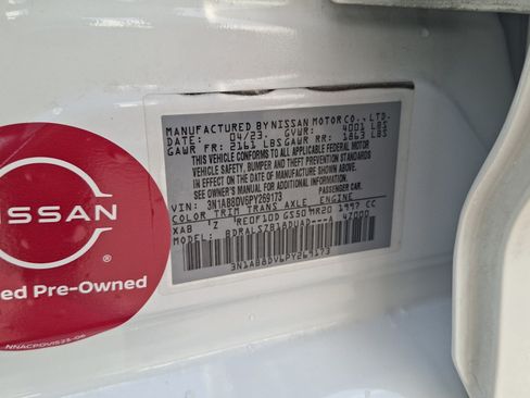 Used 2023 Nissan Sentra SR w/ SR Premium Package FWD image 26