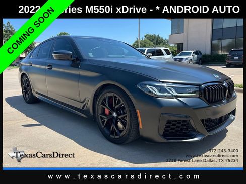 Used 2022 BMW M550i xDrive w/ Executive Package AWD/4WD image 3