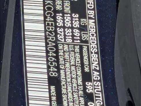 Used 2024 Mercedes-Benz EQS 580 4MATIC Sedan image 25