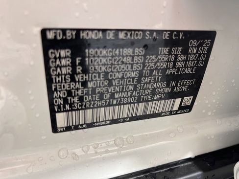 New 2026 Honda HR-V Sport image 22