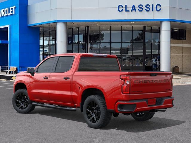 New 2026 Chevrolet Silverado 1500 Custom w/ Turbomax Blackout Package RWD image 3