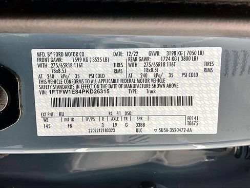 Certified 2023 Ford F150 XLT w/ Equipment Group 302A High AWD/4WD image 36