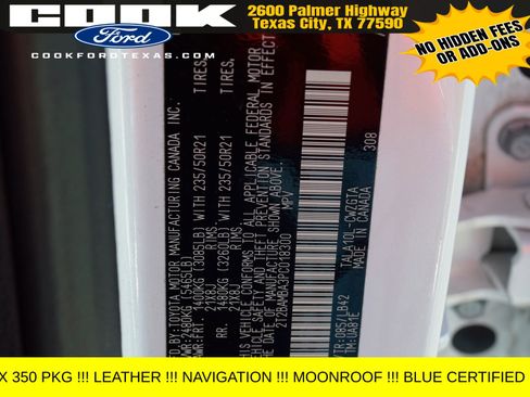 Used 2023 Lexus RX 350 Premium Plus w/ Cold Area Package image 26