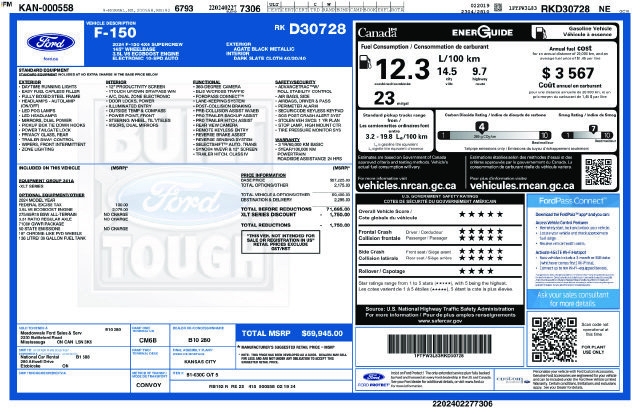 Used 2024 Ford F150 XLT AWD/4WD image 6