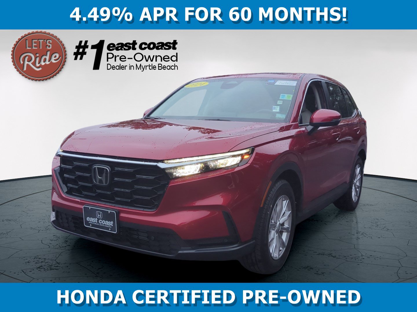 Certified 2024 Honda CR-V EX-L image 1