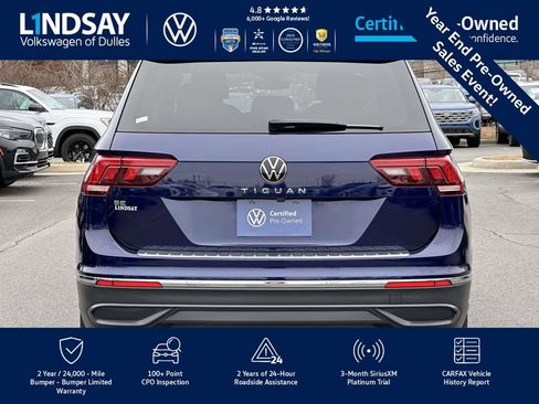 Certified 2022 Volkswagen Tiguan SE image 7