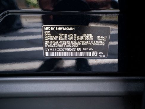 Used 2023 BMW XM AWD/4WD image 54