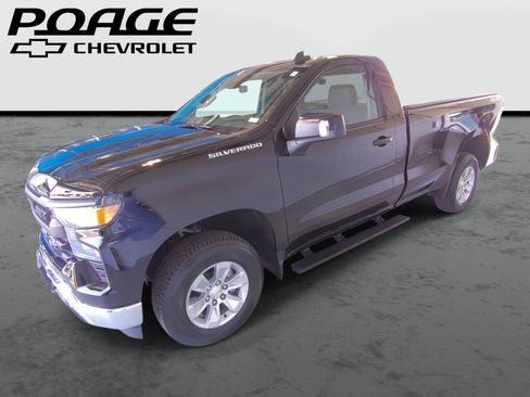 Used 2025 Chevrolet Silverado 1500 W/T w/ WT Safety Package AWD/4WD image 1