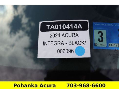 Certified 2024 Acura Integra FWD image 34