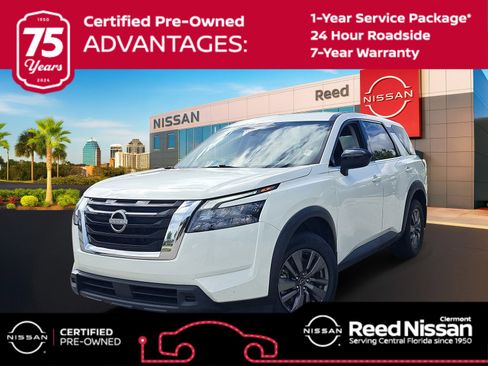Certified 2023 Nissan Pathfinder S FWD image 1