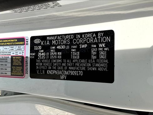 Used 2021 Kia Sportage EX w/ EX Technology Package image 36