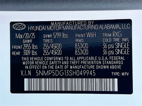 New 2025 Hyundai Santa Fe Calligraphy image 34