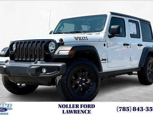 Used 2020 Jeep Wrangler Unlimited Willys image 1