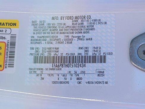 New 2026 Ford Mustang Coupe RWD image 11