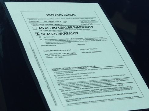 Used 2023 Chevrolet Colorado Trail Boss w/ LPO, Dark Essentials Package image 52