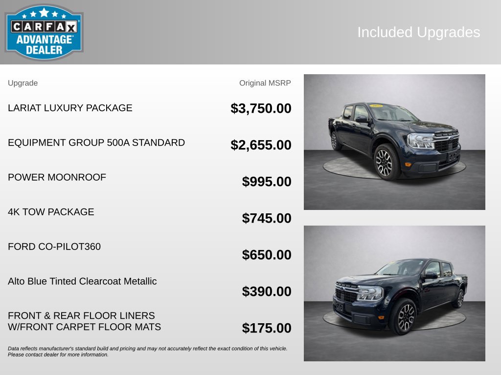Used 2022 Ford Maverick Lariat w/ Lariat Luxury Package AWD/4WD image 5