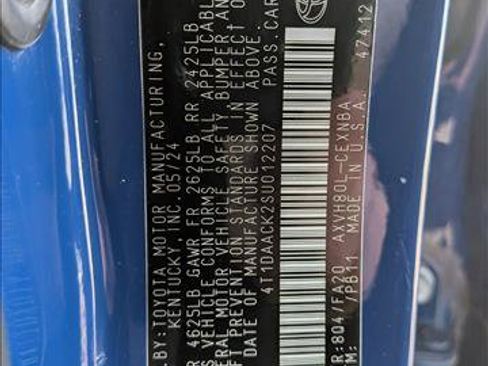 Certified 2025 Toyota Camry LE FWD image 24
