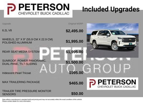 Used 2023 Chevrolet Suburban Premier w/ Max Trailering Package AWD/4WD image 11